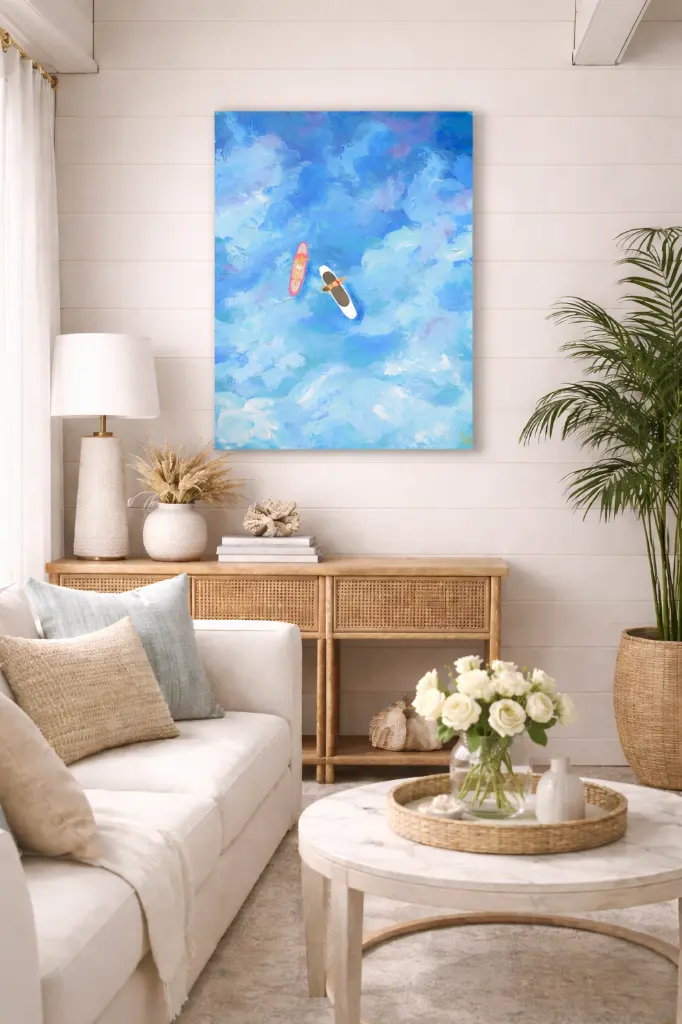 Peinture Sandra Theys Paddle.webp