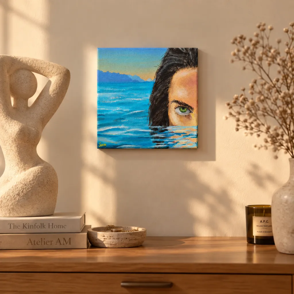 peinture Sandra Theys - lac vevey.webp