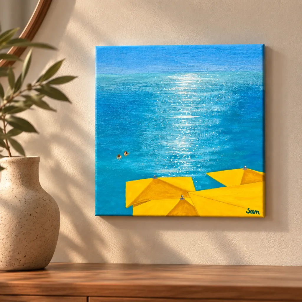 sandra Theys peinture lac léman Vevey.webp