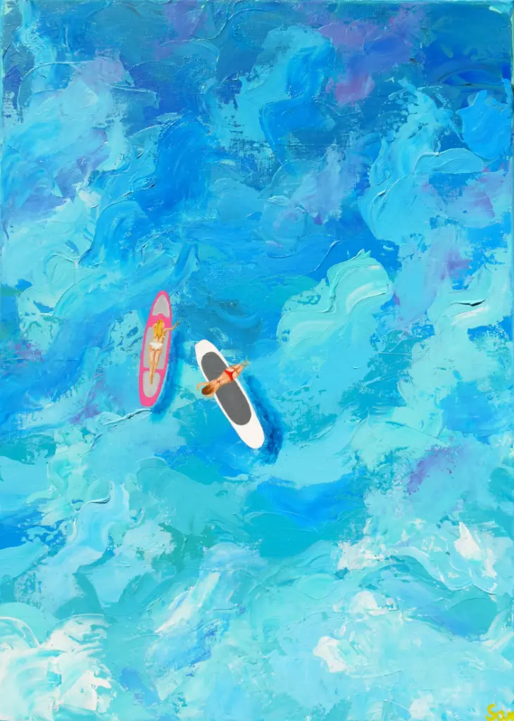 [deux femmes sur paddles] Paddleboard Confessions